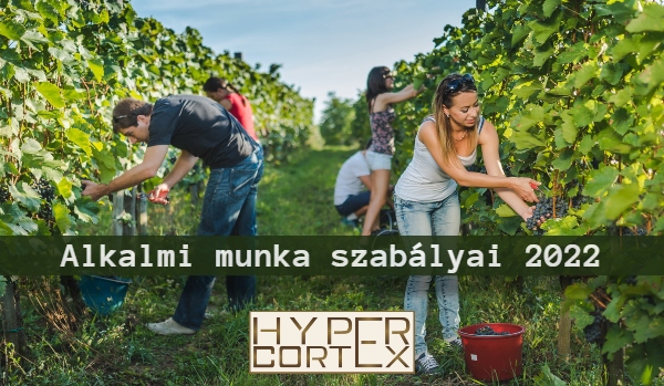 Alkalmi munkavállalás szabályai 2022