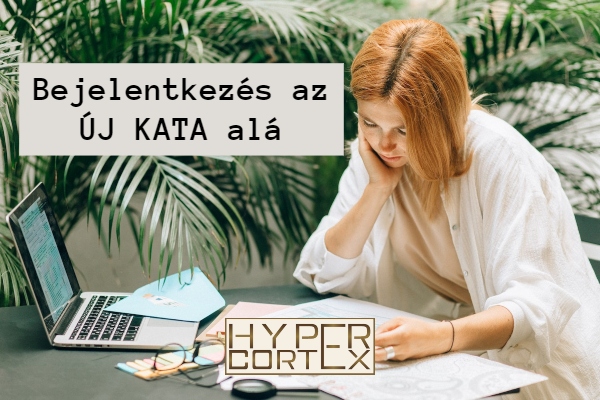 Milyen bejelentési kötelezettség keletkezik az új KATA választásával kapcsolatban?